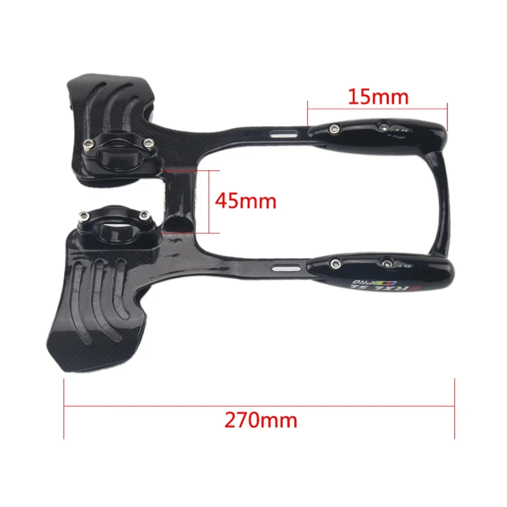 Oem Factory Bicycle Handlebars Armrest Rest Handlebar Carbon 3k Glossy