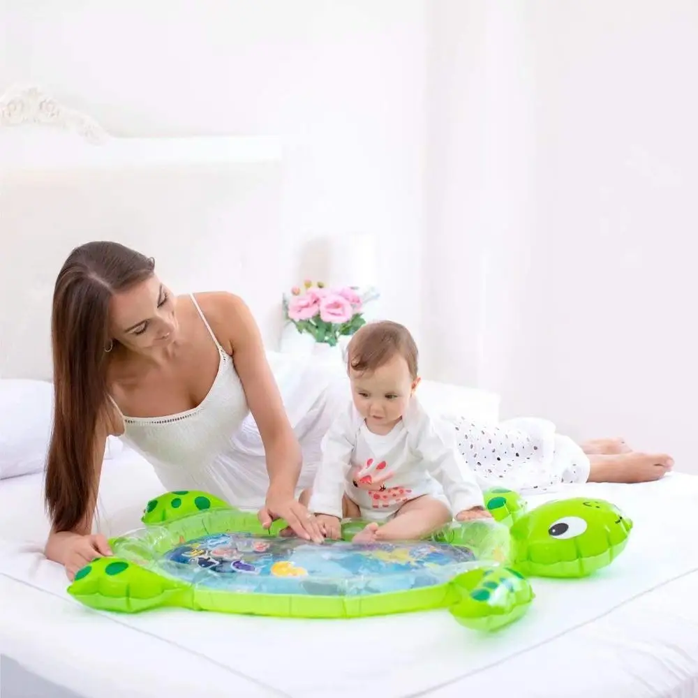 turtle water play mat