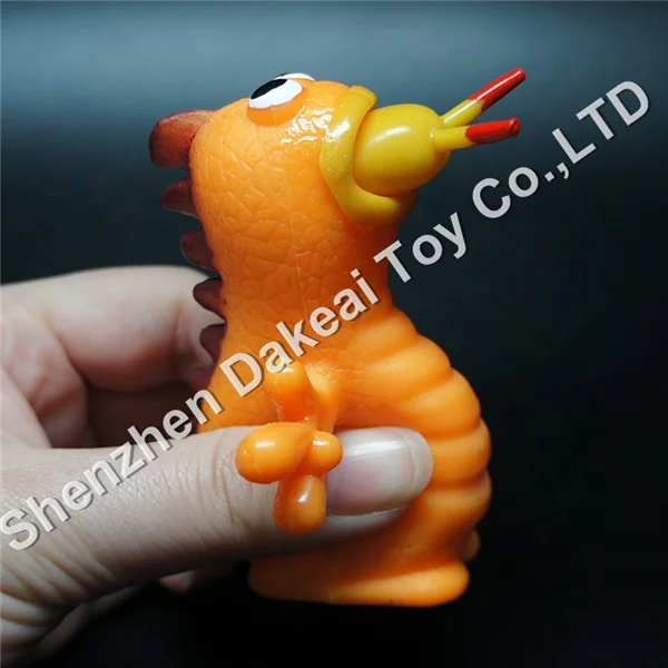 Novelty Pop Out Toys Squeezable Funny Kids Games Toy Tongue Popper