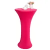 Fitted customized elastic table cover decorative removeable wedding tablecloth