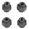 3/4 Inch Union Joint Using Industrial Malleable Cast Iron Connector Fitting Pipe Union for Building Tables Custom Furniture