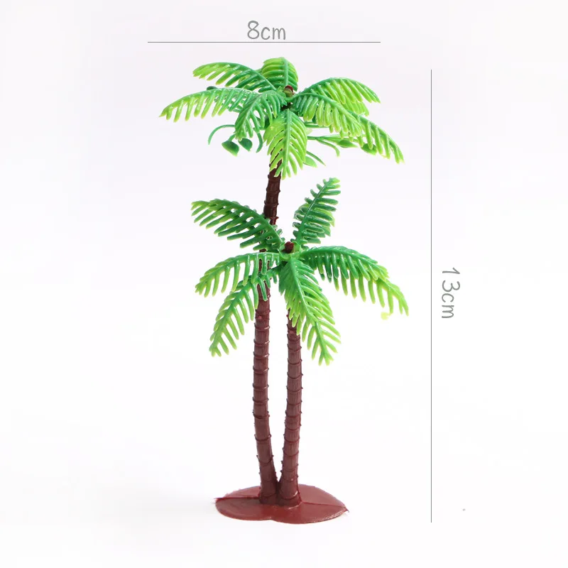 Coconut Tree Cake Topper Party Supplies Party Decoration Cupcake ...
