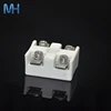 high quality porcelain thermocouple rectangular ceramic terminal block