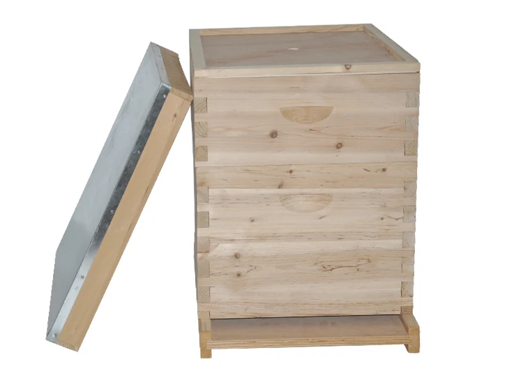 Wooden Dadant Bee Hive Beekeeping Equipment Dadant Beehive Box For Sale ...