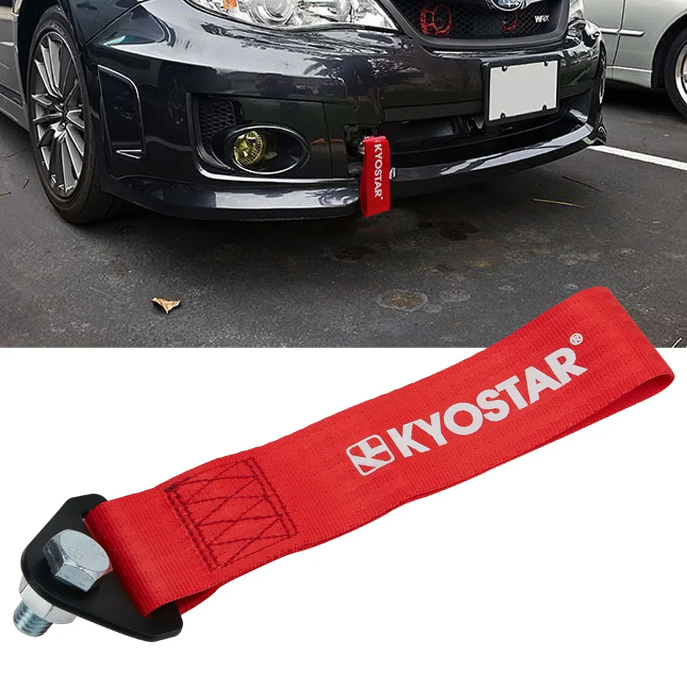 Jdm Tow Strap With Hook, Racing