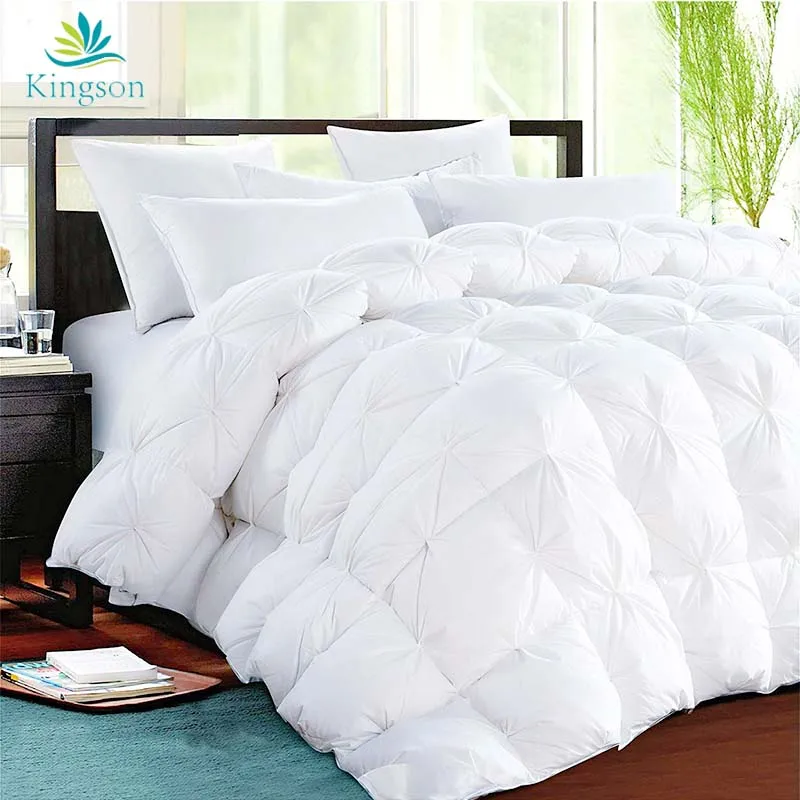 Premier Luxury Allseason Cotton Down Quilt Comforter King Size Hotel