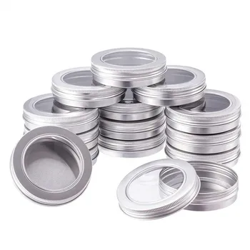 empty round tins