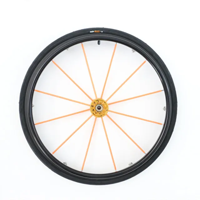 24*1 rear wheel with sport rim wheel of wheelchair