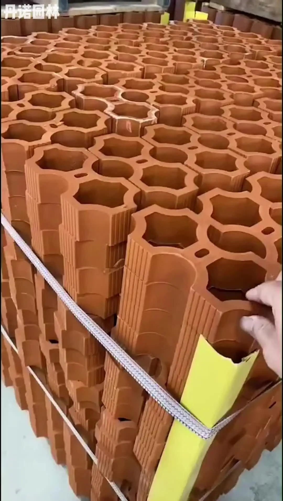 Blocchi di muro di sostegno blocco di brezza di cemento decorativo