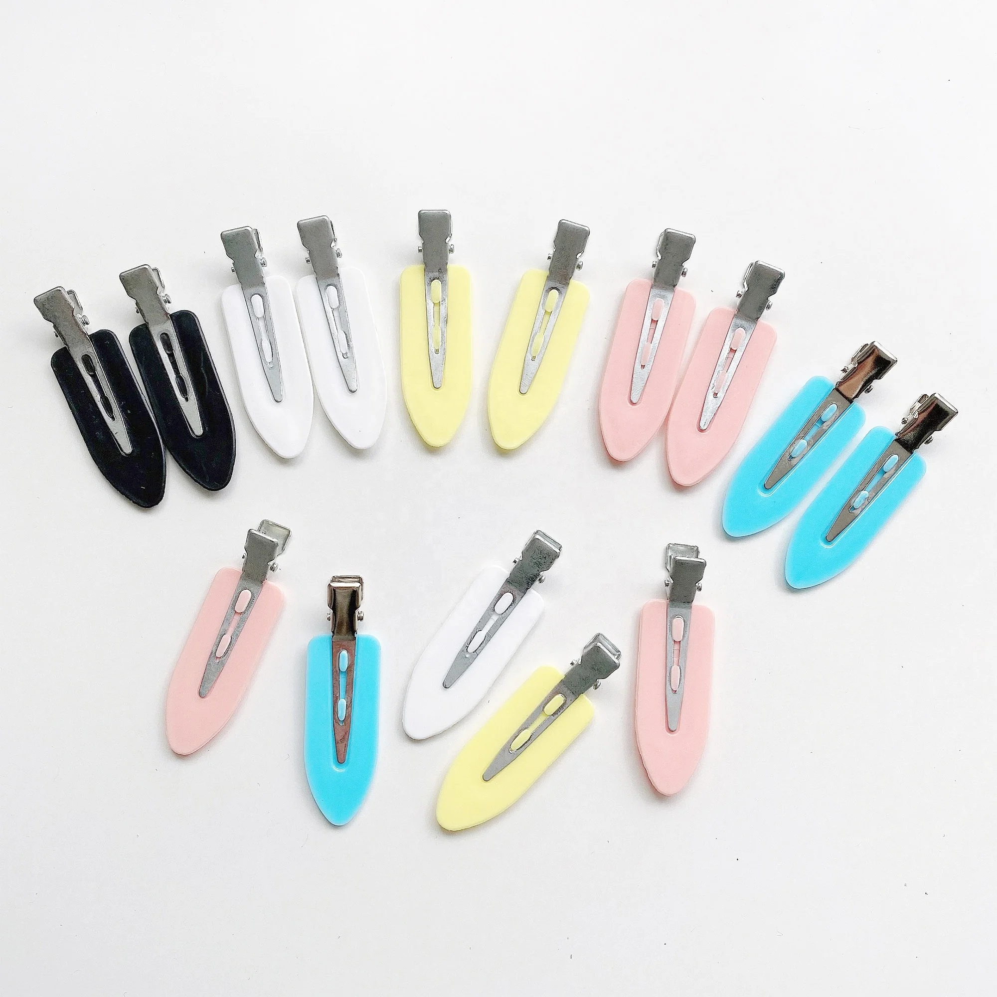 

clear hair alon clips,20 Pieces