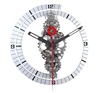 24 Inch Large Moving Gear Gear Wall Clock Spiral Ring dial Office Restaurant Decoration Vintage Gifts 3d Digital Wall Clocks