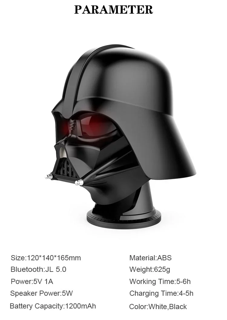 StarWar usb Mini Speaker 5W Bluetooth Speaker with Radio - ANKUX.COM
