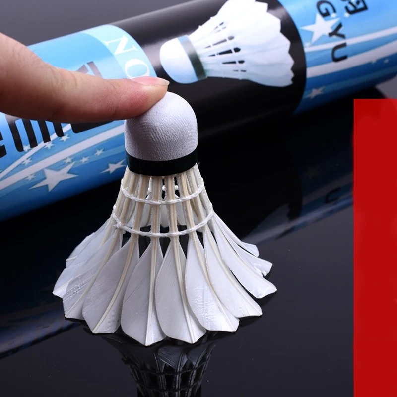 badminton ball shuttlecock duck feather tournament ball 12pcs
