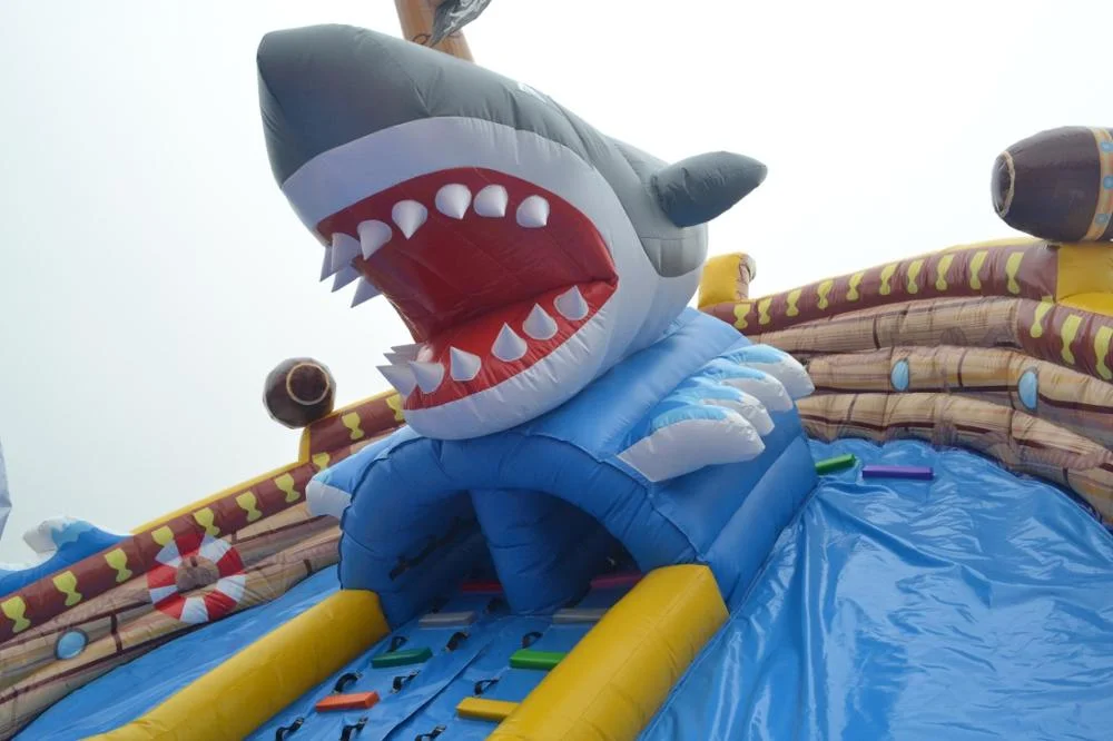 Pirate Ship Jeu Gonflable Big Jumping Castle Huge Blow Up Large Biggest