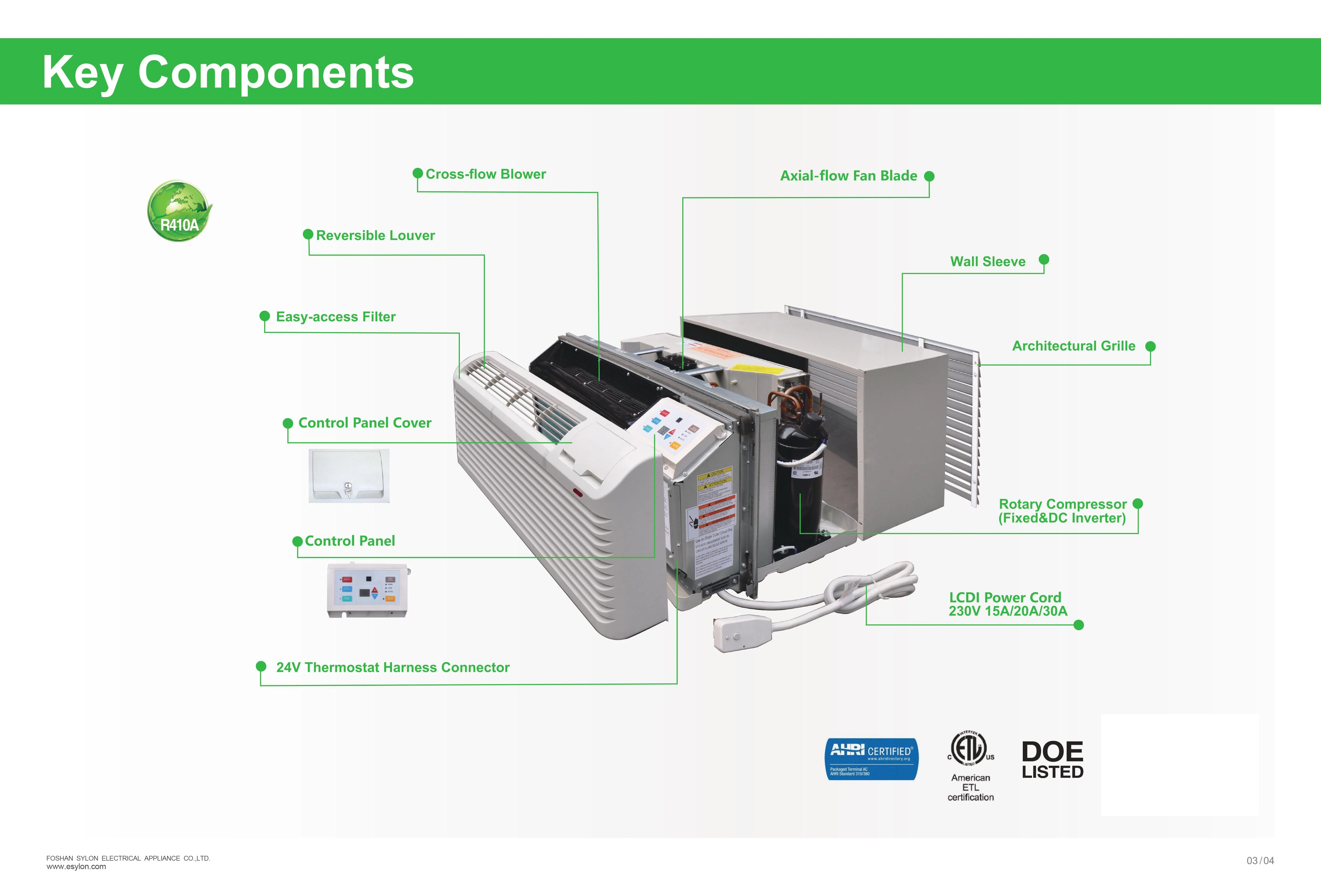 9000 Btu15000btu Cooling And Heating Energy Efficient Air Conditioner Units Ptac Buy Ptac