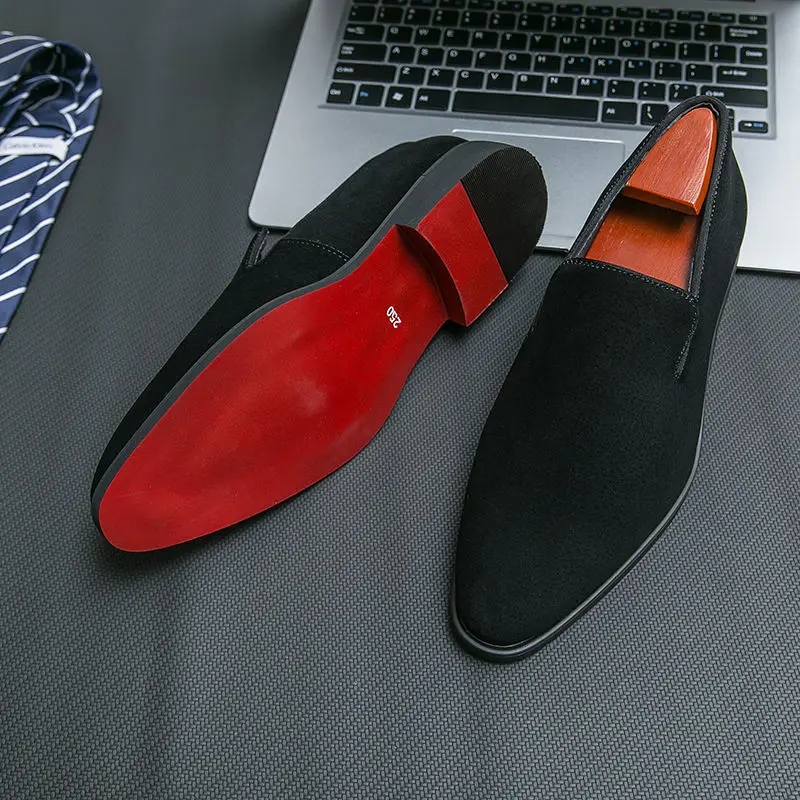 Breathable Suede Loafers For Men - Slip-on Casual Shoes Breathable Suede Loafers For Men - Slip-on Casual Shoes