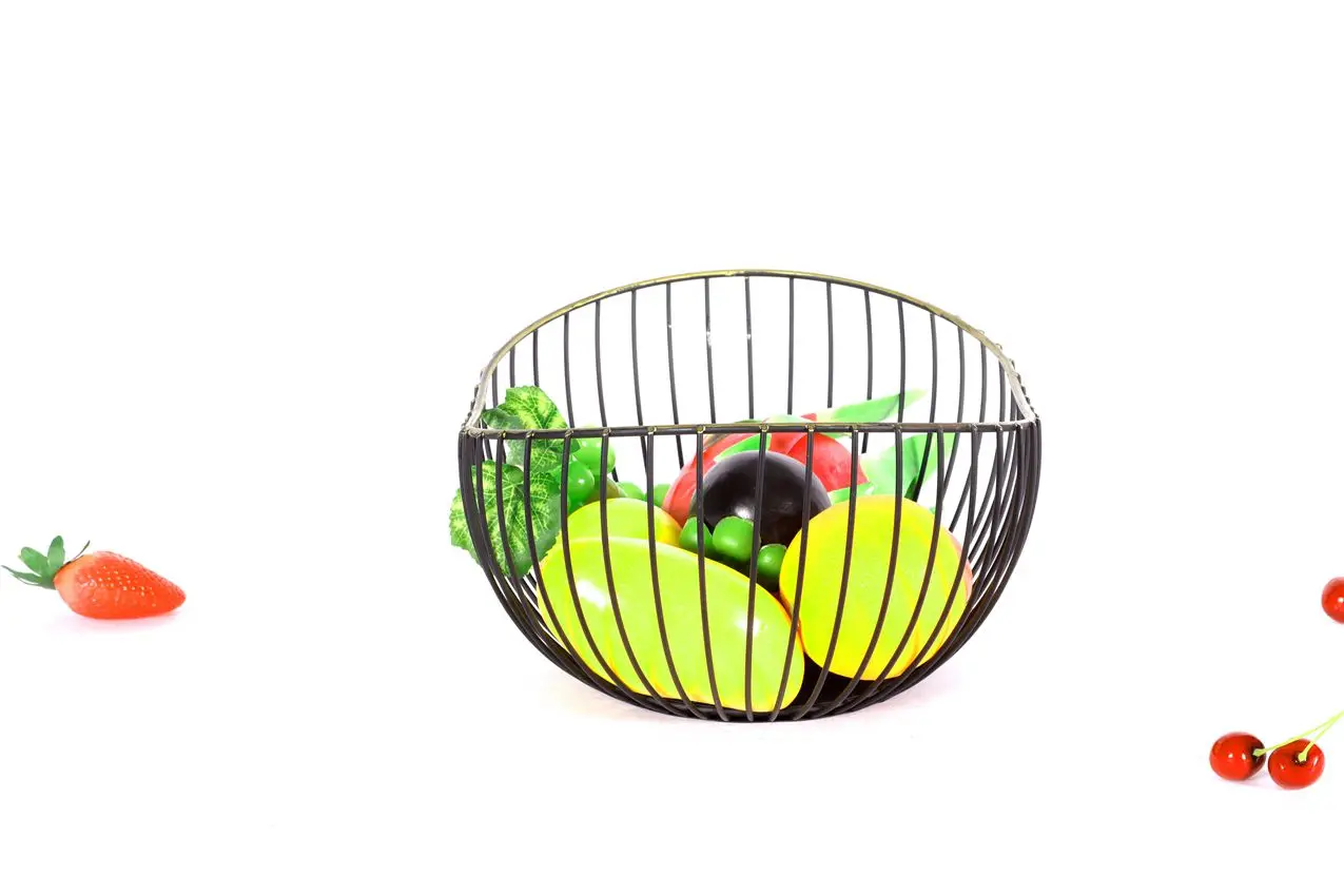 Cheap Price Countertop Fruit Bowl Basket Kitchen Vegetables Storage Rack Fruit Basket Buy Wall