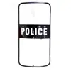 Rectangular UV stabilized polycarbonate Anti Riot Shield with 95% transparency in virgin ABS material