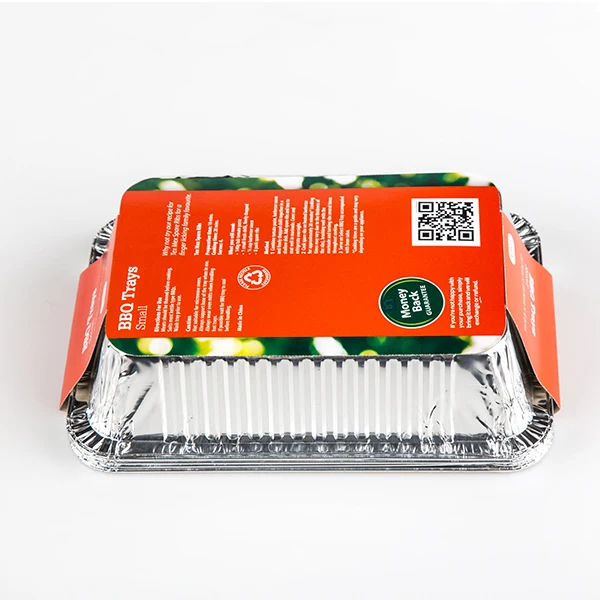 product sturdy and durable full size deep aluminum foil roasting  steam table pans 1000ml square baking foil pans pack of 4-3