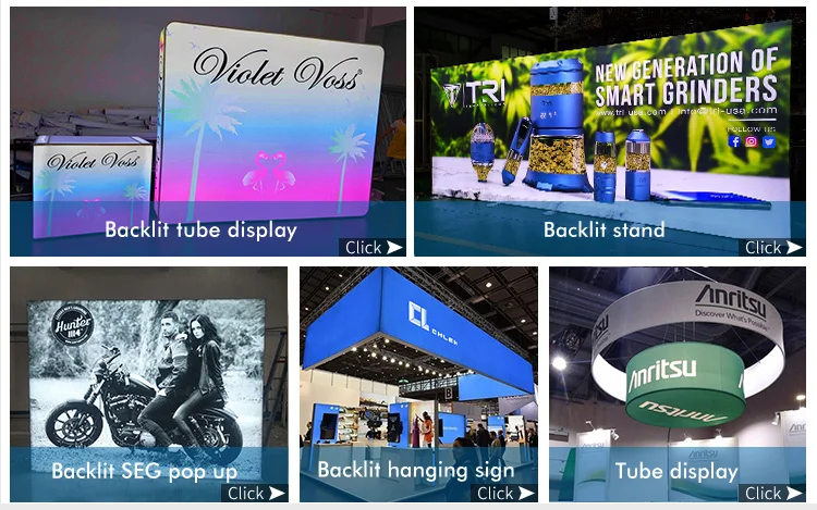 20'x20' Modern Expo Booth Custom Design Tradeshow M Series Modular Led ...