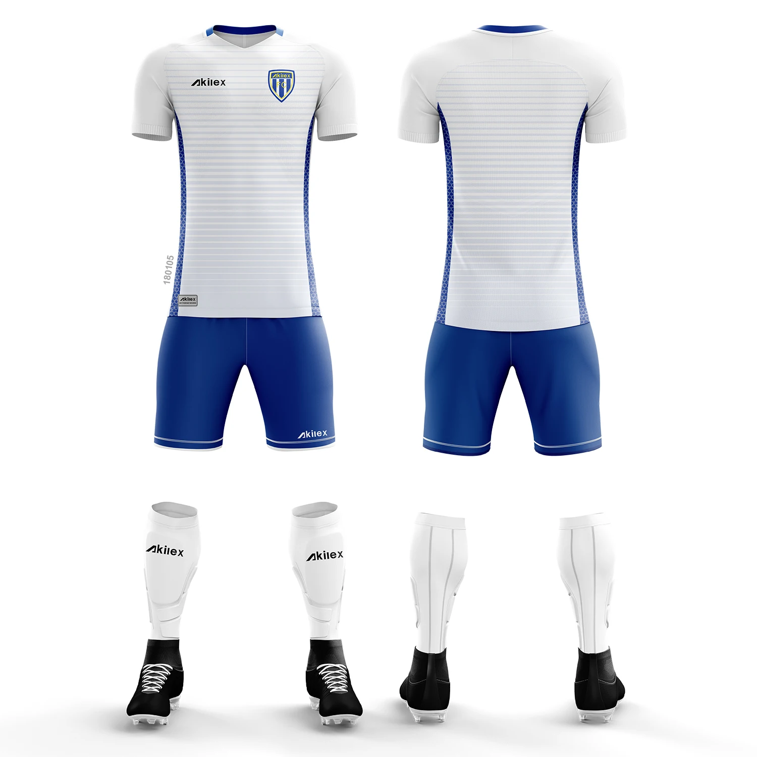 2023 Akilex Sporty Teamwear 100 High Quality Polyester Soccerwear ...