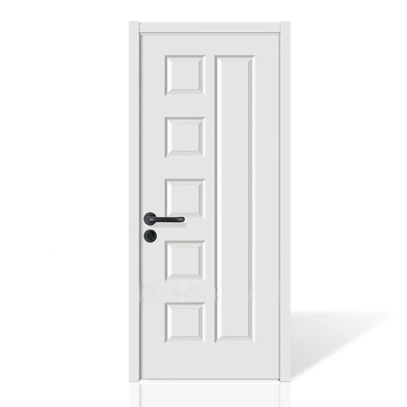 Cheap bedroom door interior door for houses white color