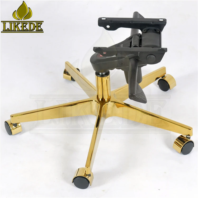 New Five Star Dental Chair Base Metal Executive Chair Parts Golden