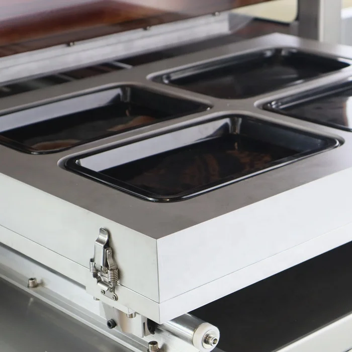 seashell skin vacuum packaging machine tray sealer