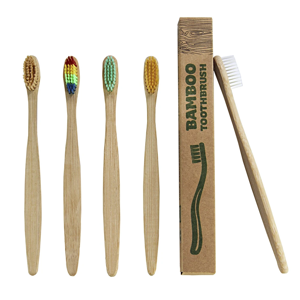 100% organic top quality bamboo toothbrush charcoal bristle bamboo toothbrush 100 organic