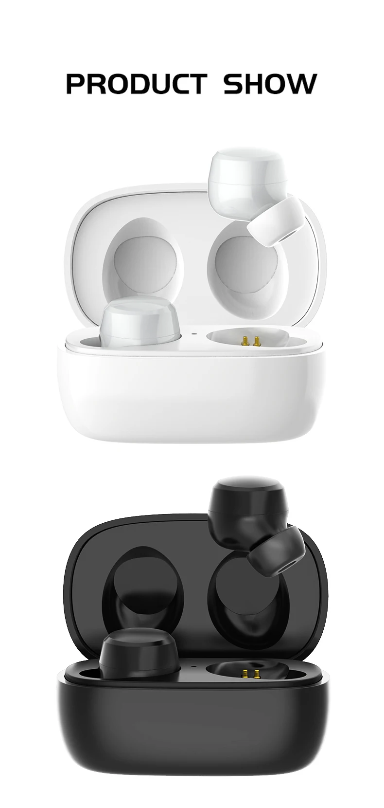 New TWS M7 private patent design BT5.0 Handsfree Sports Mini Earphone full in ear clear sound true wireless Earbuds