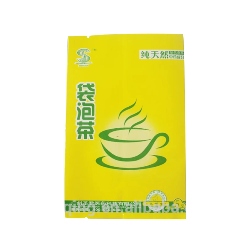 China Suppliers DQPACK Three side seal instant tea packaging bag with easy tear