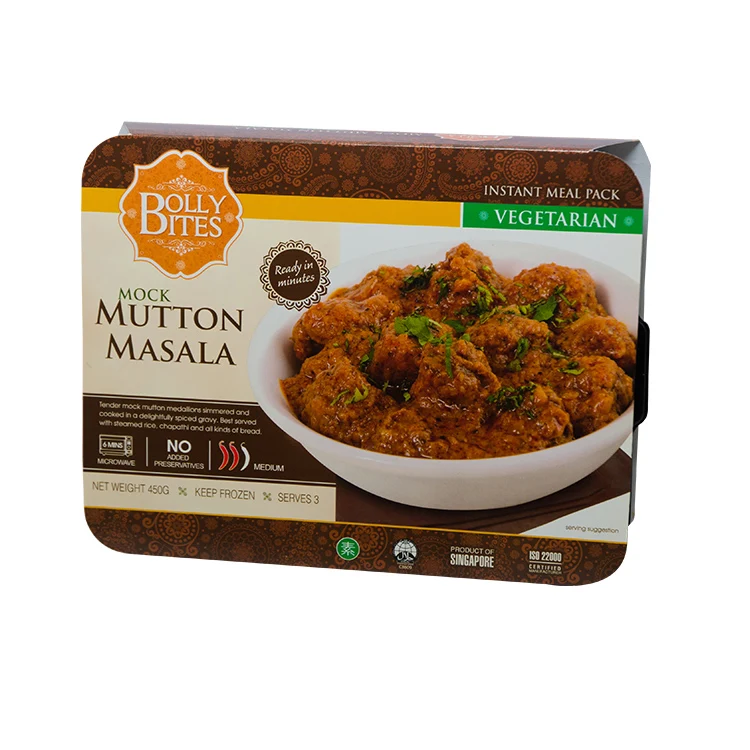 
Hot Sales Instant Frozen Food Instant Food Mock Mutton Masala for Vegetarian 