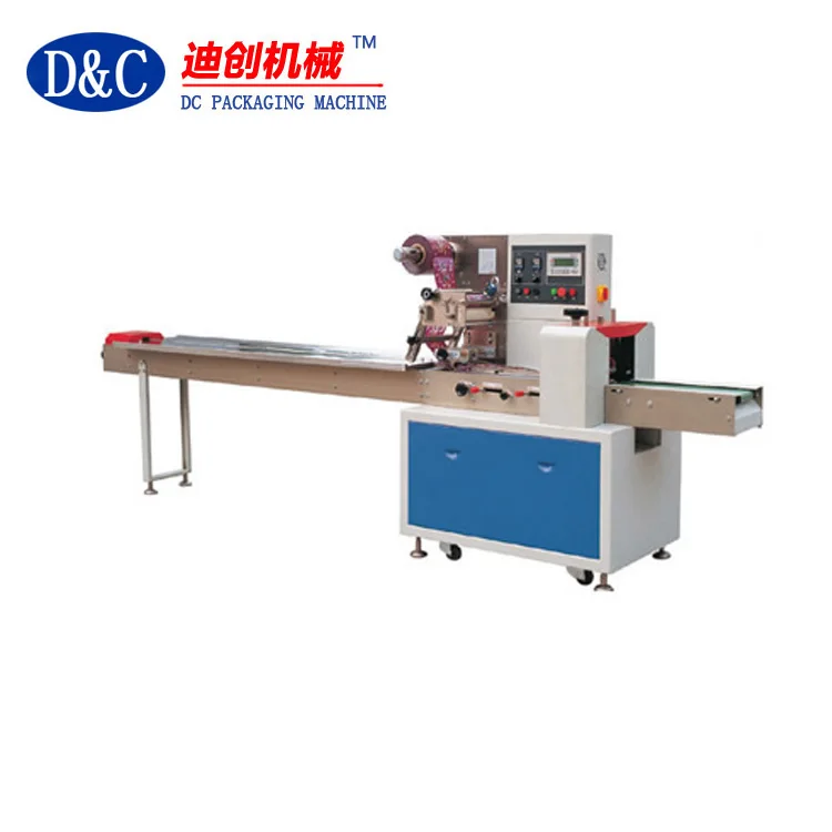 DC-250 Top quality Horizontl flow pillow type manual popsicle packaging machine
