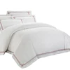 Professional hotel supplies 250TC-400TC double row hotel life sheets bed linen