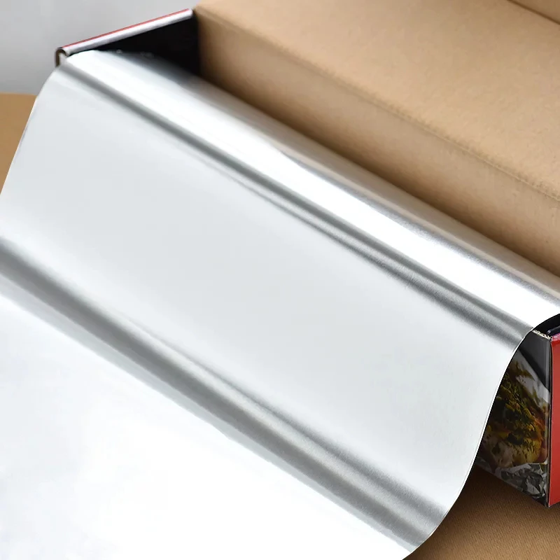  Household 9mic 10 mic 11mic 12 mic 13mic  14 Micron Food Grade Aluminium Foil For Kitchen Use