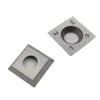 Tungsten Carbide Standard Reversible woodworking cutter planer Insert Knives