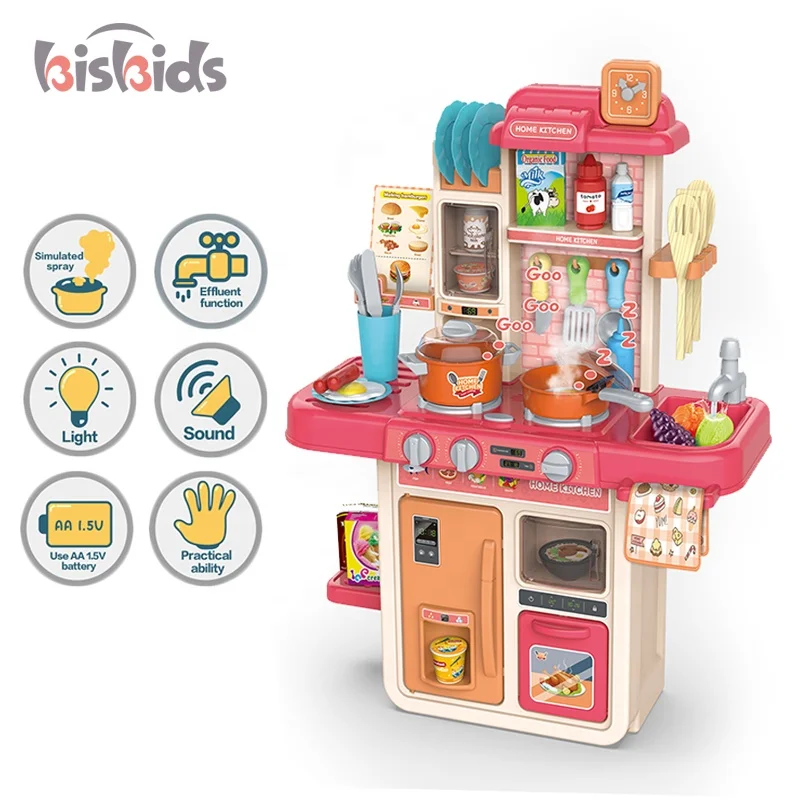 2023 Educational Toy Girls Cooking Pretend Paly Kitchen Toys Sets 