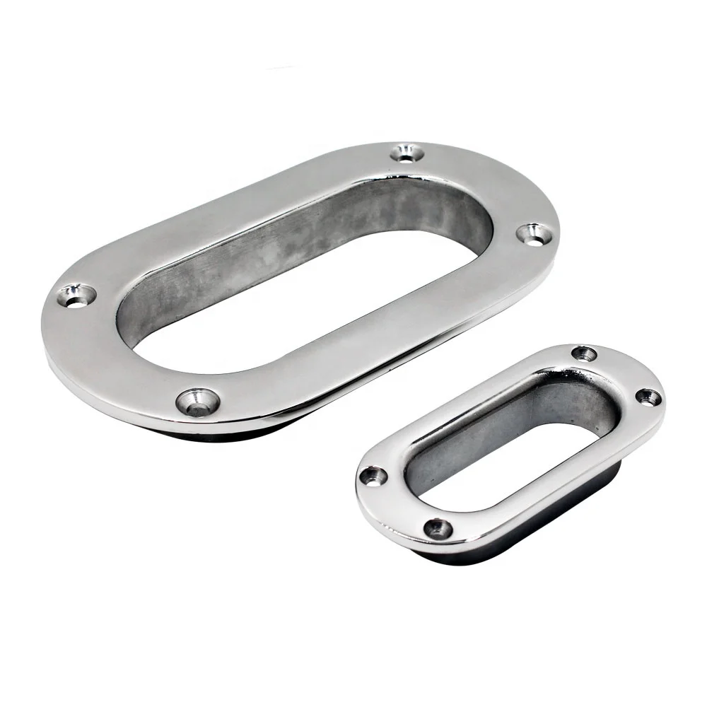 Marine Hardware 316 Stainless Steel Oval Hawse Pipe Farilead Cleat For