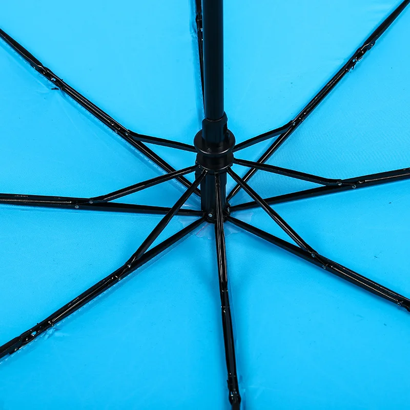 Mu Ultralight Carbon Fiber Trifold Sunny Umbrella Gift Umbrella
