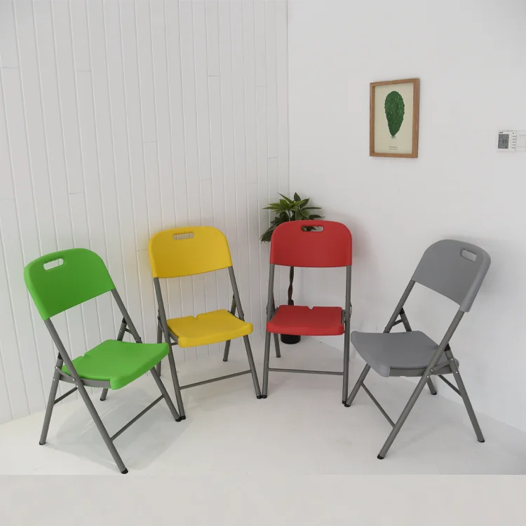 White Cheap Plastic Foldable Table And Chairs Prices Outdoor Party Fold