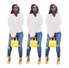 SP2063F 2019 Spot European and American women's wear cross-border for woolen cardigan jacket explosive sweater