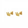 Hot Selling Princess Crown Stud earrings Frog Foot Ear Studs For Women