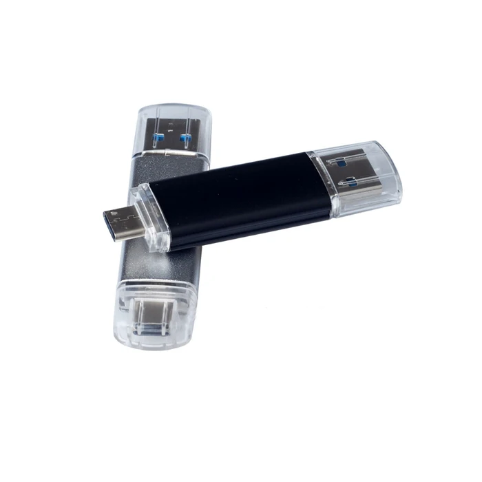 Hot sale 2 in 1 OTG USB Flash Drive Type C 128GB 64GB 32GB 16GB USB Stick 3.0 Pendrive for Type-C Device - ANKUX.COM