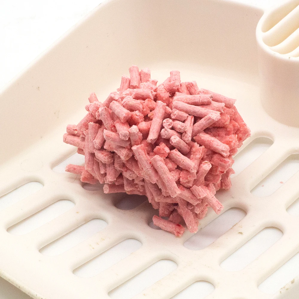 2022 Water Absorption Flushable Classic Cat Litter Wheat Starch Tofu