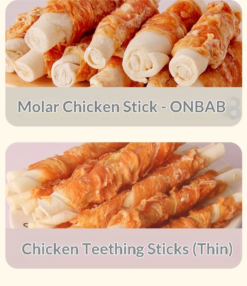OEM Dog Chews Treats Safety Healthy Pet Snacks Dog Teeth Cleaning Stick Dog Bones Performance Dental Treats Pet Food manufacture