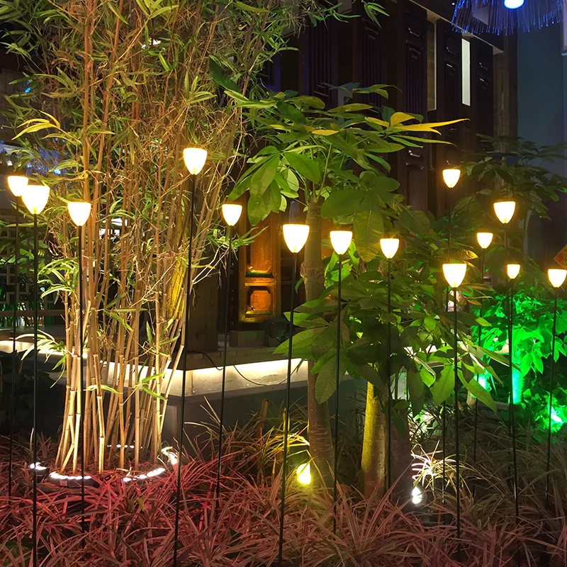 Hot sale fashion popular Landscape decorative optical fiber led garden lamp Festival light