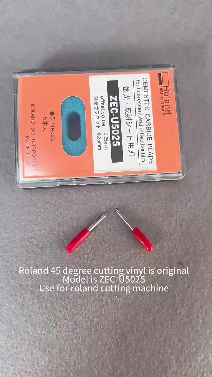 5pcs/box Cutting Printer Accessories Roland ZEC-U5025 45 Degree