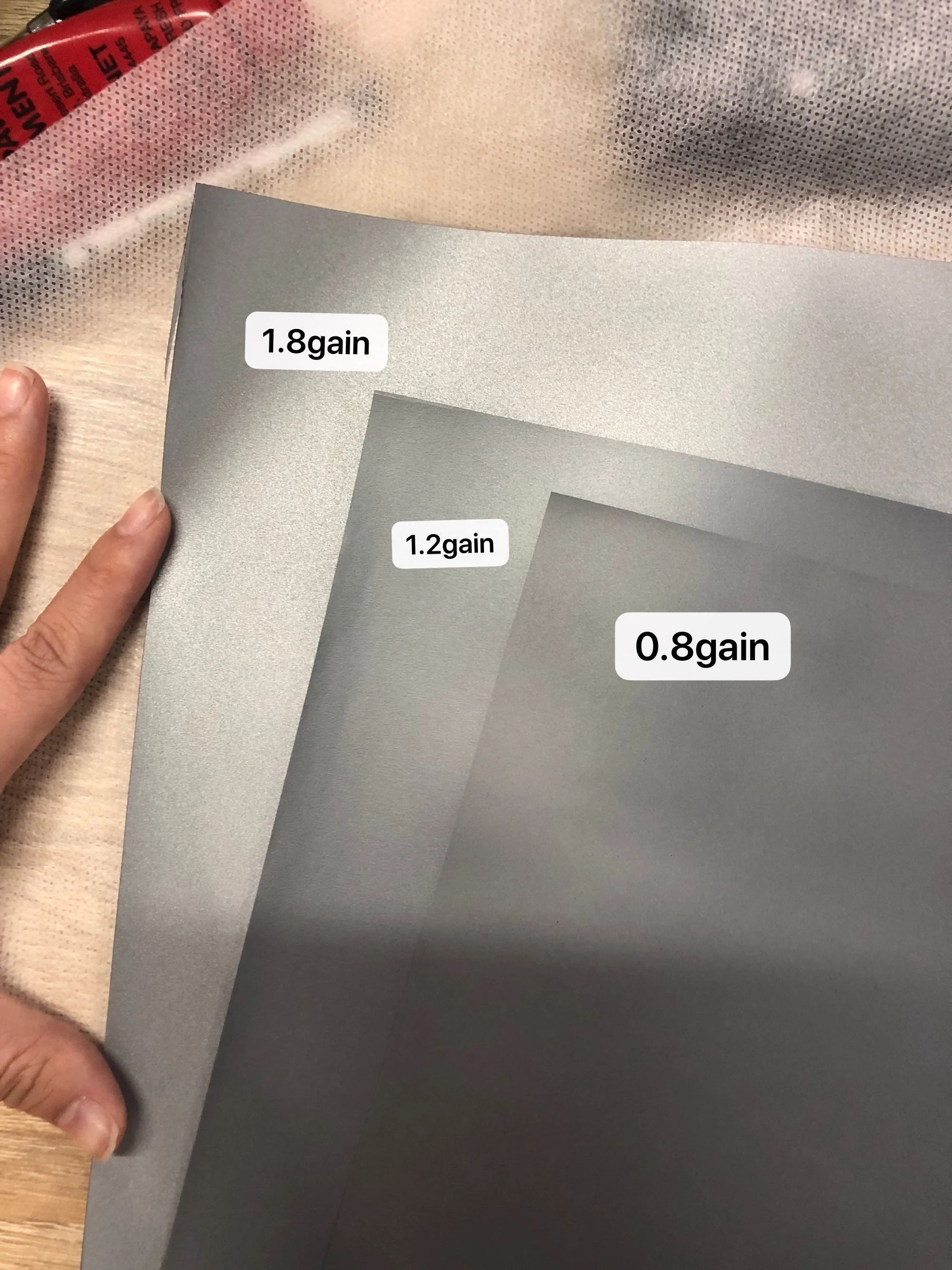 Xy Screen Hg Alr Anti Light 4k Projection Screen Black Crystal 2.0hign