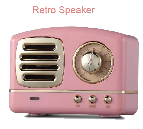 Retro old-fashioned smart portable wireless BT speaker sound for outdoor sports - ANKUX.COM