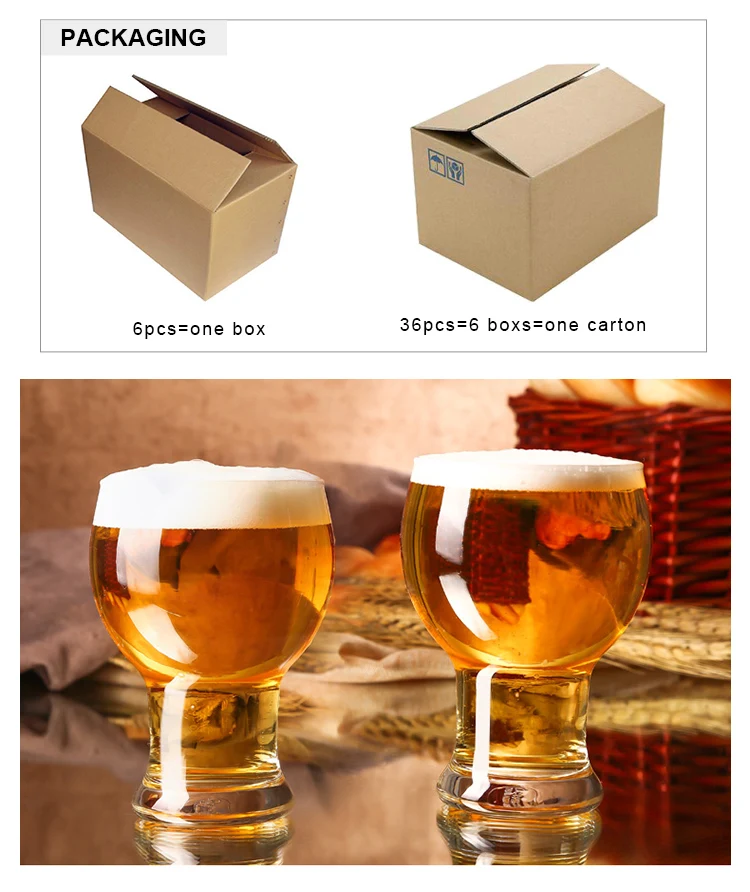 Wholesale funky glassware custom bar IPA beer glass cups 16 oz